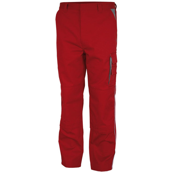 Carson Contrast Arbeitshose, Rot/Grau, 28 28 Rot / Grau, 28 Rot / Grau
