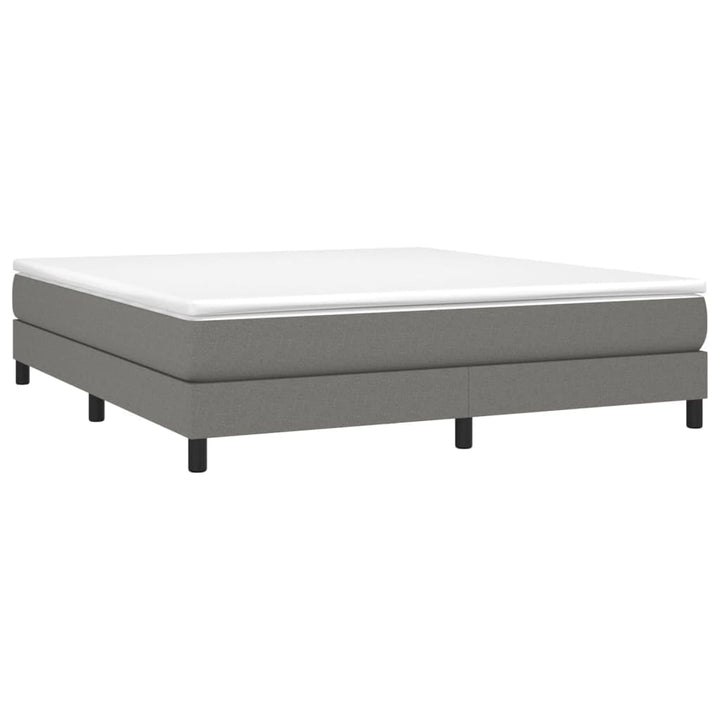 vidaXL Boxspringbett, Bettgestell mit Lattenrost, Bett Polsterbett mit Stützbeinen, Doppelbett Schla