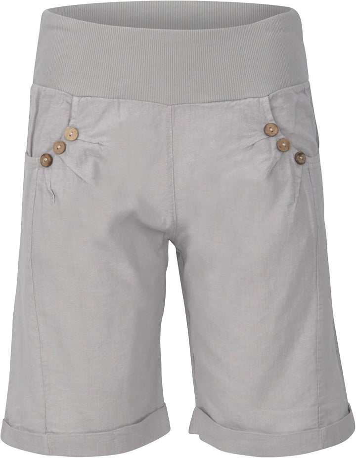 Malito Damen Bermuda aus Leinen | Shorts für den Strand | lässige Kurze Hose | Pants - Hotpants 8024