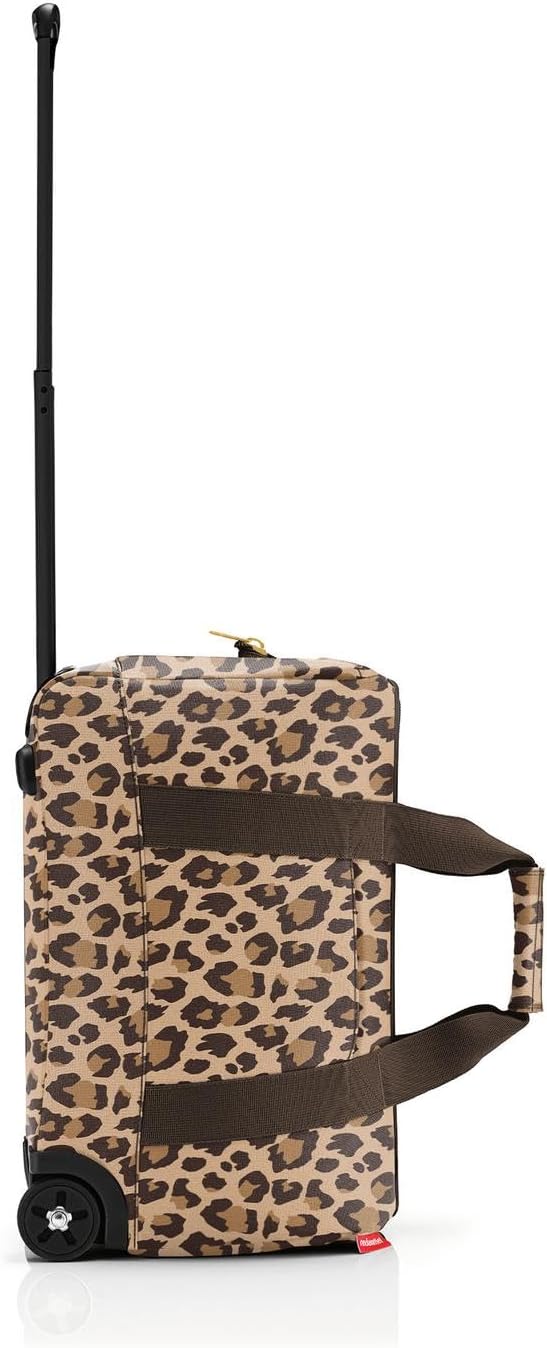 reisenthel allrounder Trolley leo macchiato – Vielseitige Reisetasche auf Rollen für Reisen, Arbeit