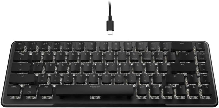 ROCCAT Vulcan II Mini – 65% optische PC-Gaming-Tastatur mit anpassbarer RGB-Beleuchtung, abnehmbares