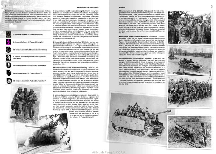 AK BOOK AK516 WWII GERMAN MOST ICONIC SS VEHICLES. VOL 2 (172 pages) (English)