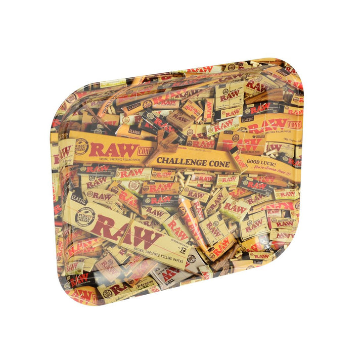 RAW Mixed Products Large Drehtablett Metall 1 Tray, Mittel 18602 beige