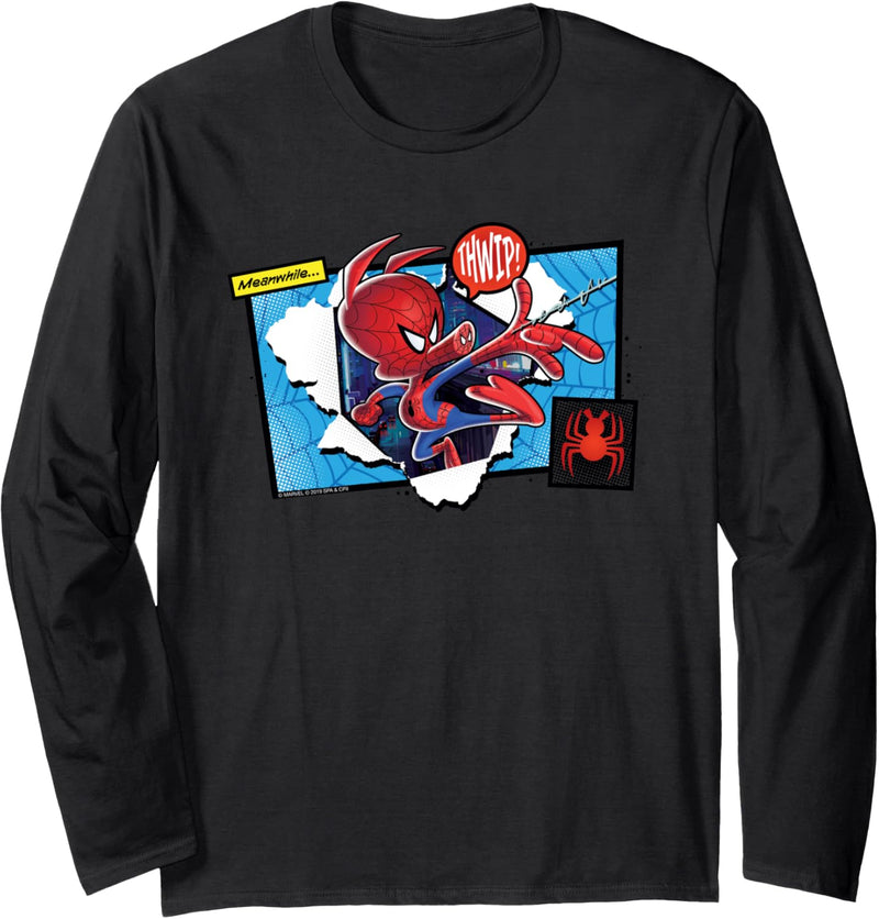 Marvel Spider-Man Into the Spider-Verse Spider-Ham Langarmshirt