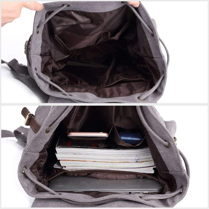 KAUKKO Herren Damen Schulrucksack Wanderrucksack Reisetasche Laptoprucksack Outdoor Sports Freizeit