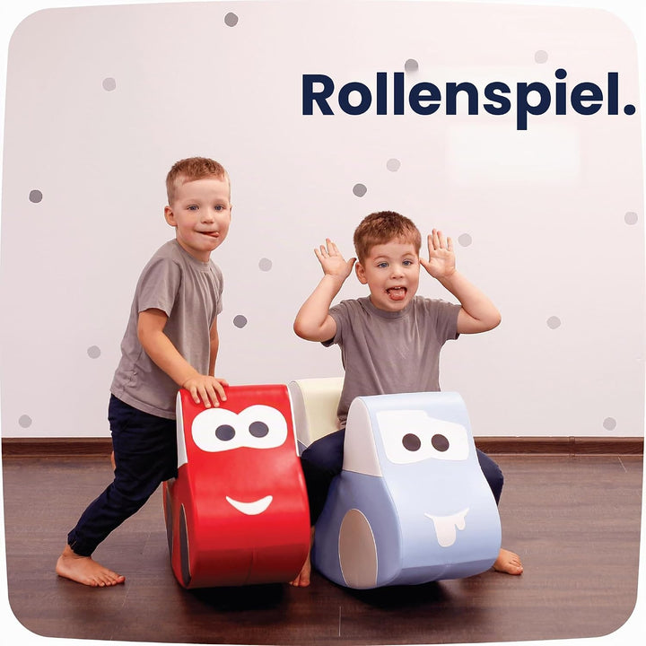 IGLU SOFT PLAY Schaukelpferd Kinder Schaukeltier Baby Schaukelspielzeug Spielzeug (Pastel), Pastel
