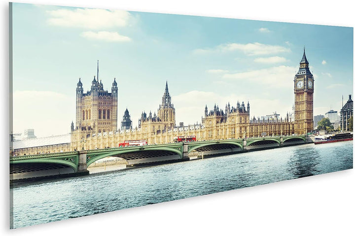 islandburner Bild auf Leinwand Big Ben An Einem Sonnigen Tag In London Bilder Wandbilder Poster Lein