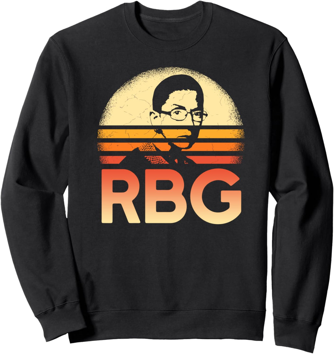Sonnenuntergang RBG RUTH BADER GINSBURG Feministin SCOTUS Sweatshirt