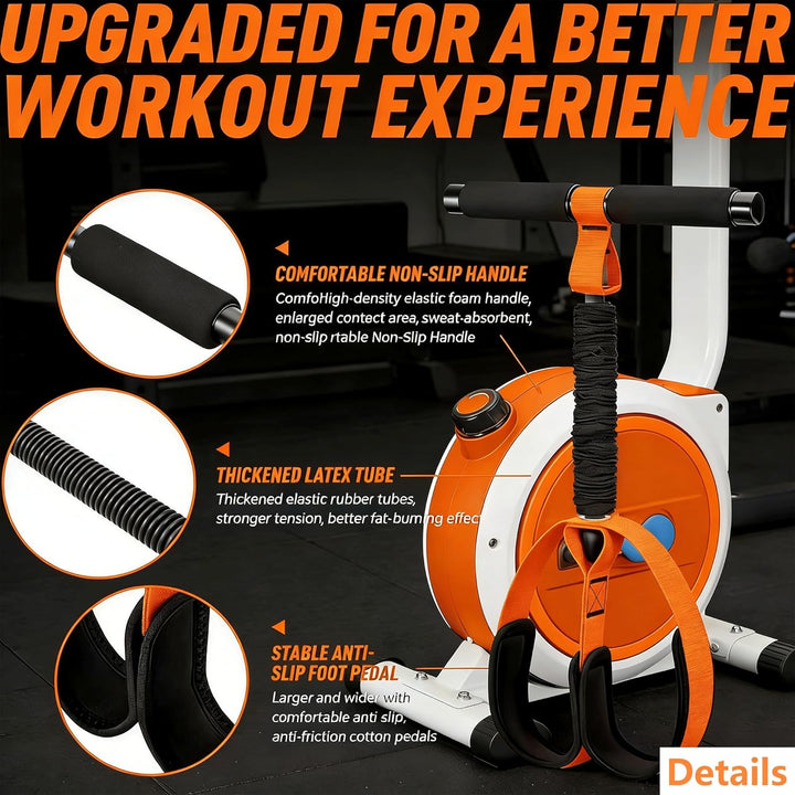 Bauchtrainer Bodybuilding Expander Bauchtrainer Multifunktionstrainer Sit-Up Trainingsgeräte Elastis