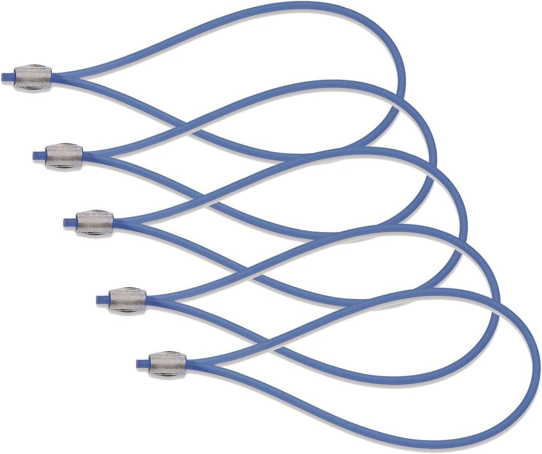 Giesser Schlingen-Rippenzieher - Rippenauslöser mit Perlon-Schlaufe & 5 Ersatzsaiten je 20 cm - zum
