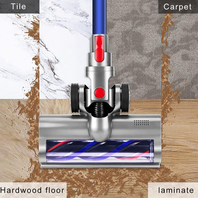 Bürste Kompatibel mit Dyson V7, V8, V10, V11, V15 Staubsauger Elektrobürste mit Direktantrieb mit 4