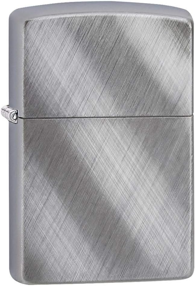 Zippo Chrom-Feuerzeuge Diagonal Weave Einzigartig, Diagonal Weave Einzigartig