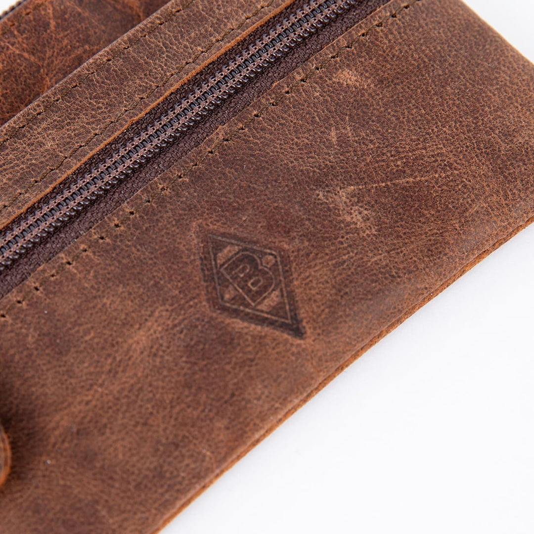 Borussia Mönchengladbach Leder Schlüsseletui | Offizieller Fanartikel Fohlenshop