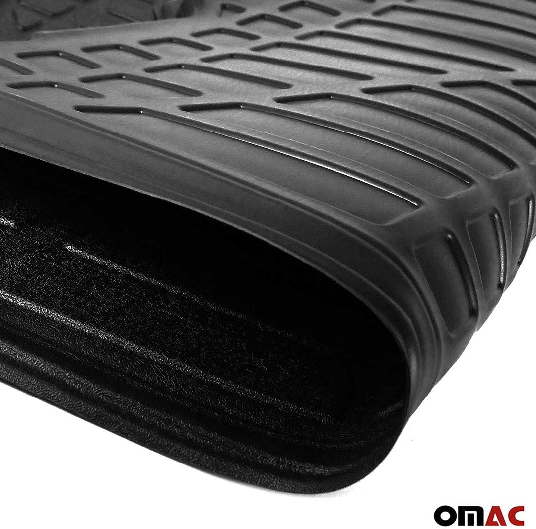 OMAC Kofferraumwanne Laderaumwanne kompatibel mit Hyundai Matrix 2004-2010 Gummi TPE Schwarz