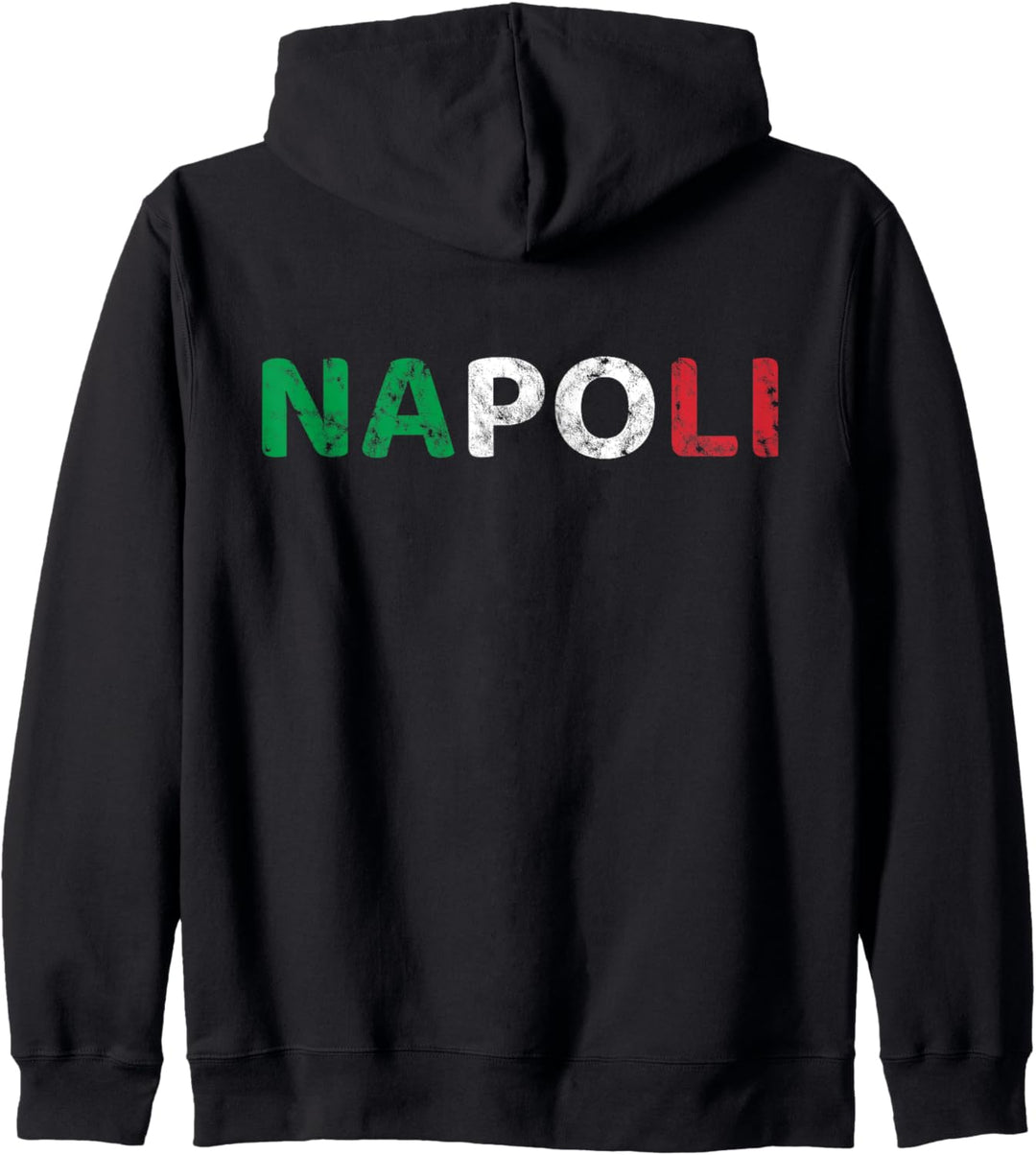 Italien Flagge, Italien Urlaub, Italien Reise, Italia Napoli Kapuzenjacke