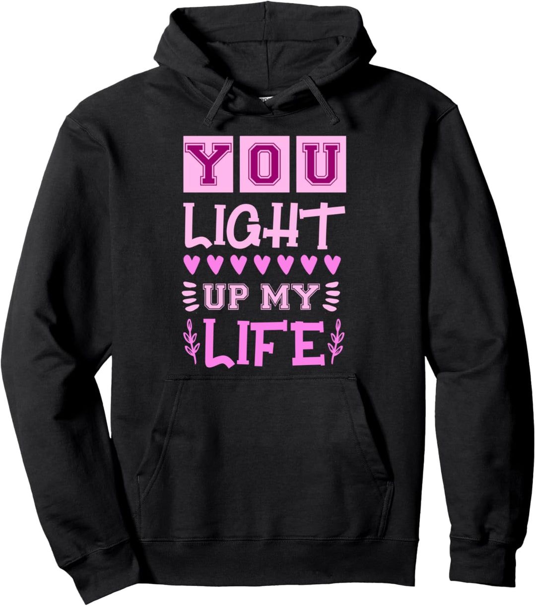 You Light Up My Wife Verliebt Valentinstag Herz Geschenk Pullover Hoodie