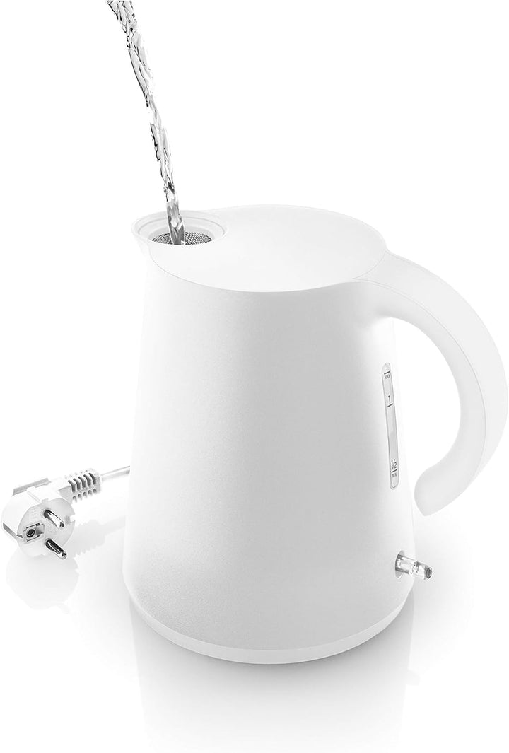 EVA SOLO | Rise wasserkocher 1,2l white | Direkt durch den Deckel befüllen | Weiss, Weiss
