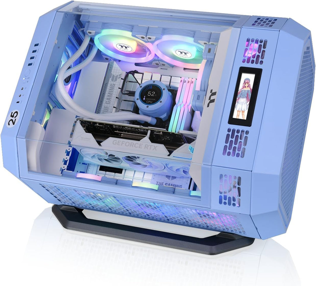 Thermaltake The Tower 600 Chassis Stand Kit | Hydrangea Blue, Hydrangea Blue