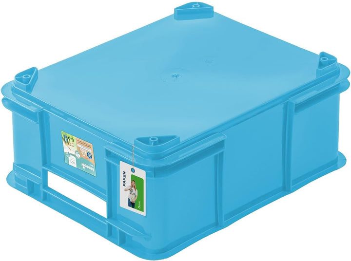 3x Euro Stapelbox 20l - 43 x 35 x 18 cm - Eco Aufbewahrungsbehälter Euro-box Stapelkasten Transport
