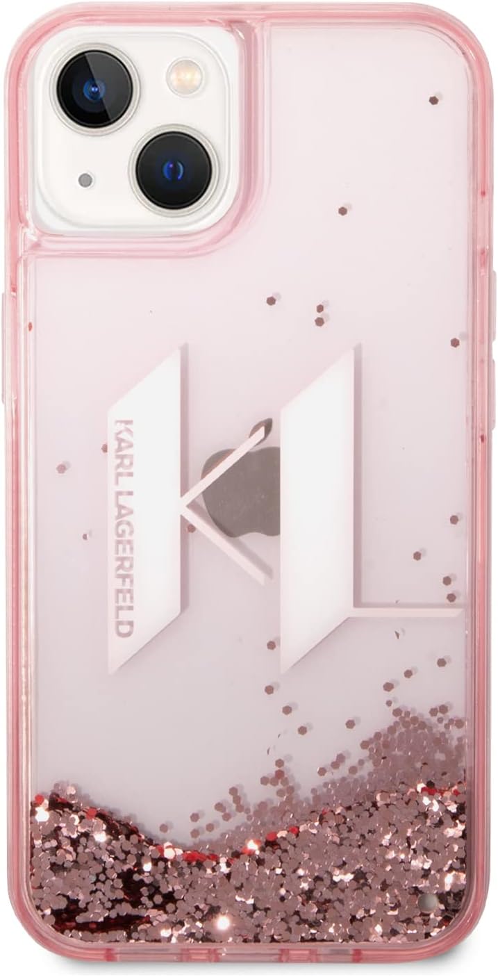 Karl Lagerfeld KLHCP14SLBKLCP Hülle für iPhone 14 6,1" rosa/pink hardcase Liquid