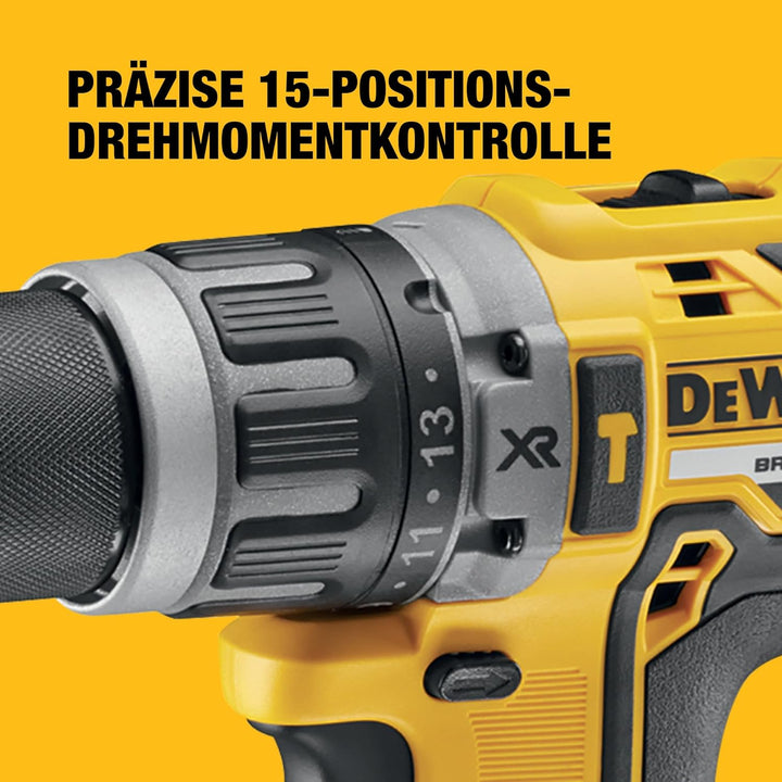Dewalt 18 Volt Akku Schlagbohrschrauber DCD796D2 (Bürstenloser Motor, 2-Gang Vollmetallgetriebe, max
