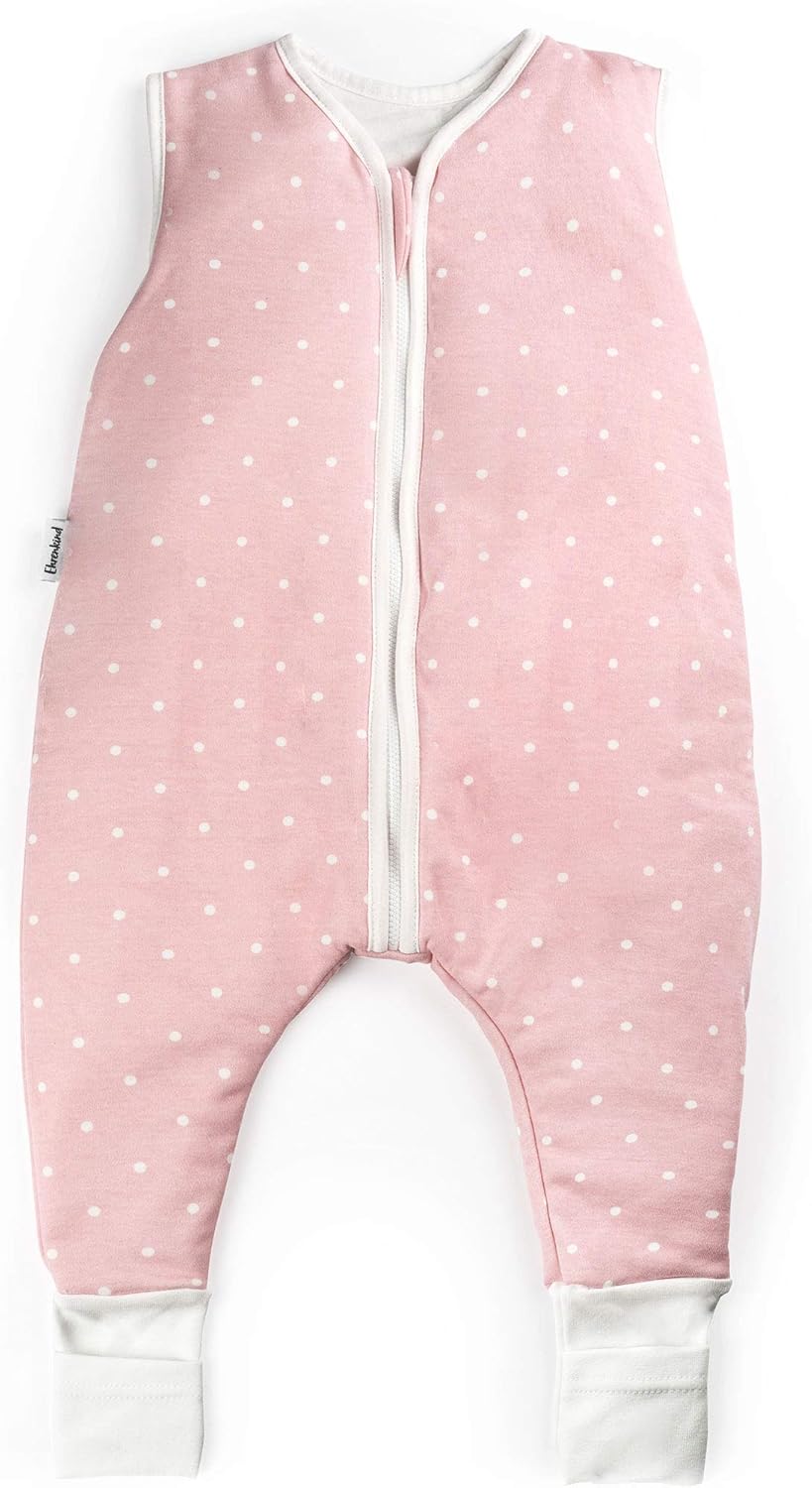 Ehrenkind® Babyschlafsack | Schlafsack mit Füssen 2.5 TOG | Bio-Baumwolle | Ganzjahres Schlafsack Ba