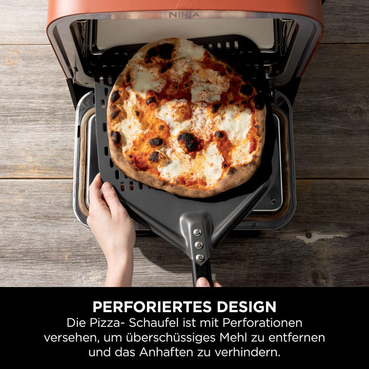 Ninja Woodfire Pizzaschaufel für Aussenöfen der Serie OO101UK, leicht perforierter, rostbeständiger