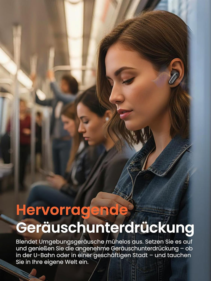 [2025 Neu] NE20 Übersetzer Kopfhörer, 3-in-1 Übersetzungskopfhörer 135 Sprachen mit App, 5 Übersetzu