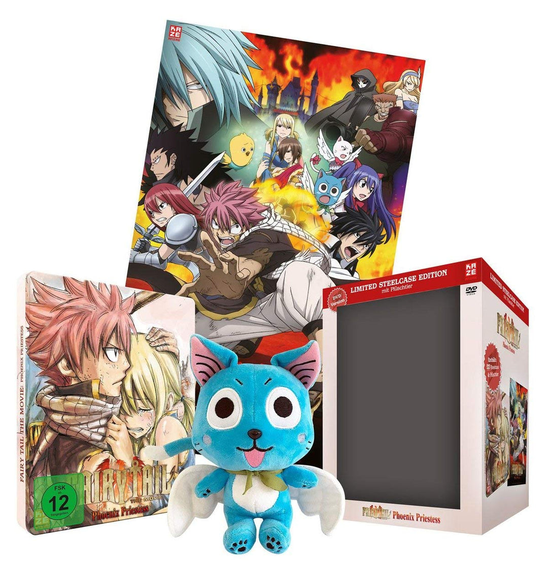 Fairy Tail: Phoenix Priestess - Movie 1 - [DVD] Steelcase Edition mit Plüsch, DVD