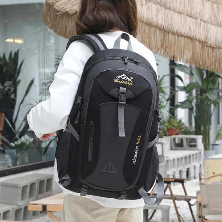 Funmo 40L Wanderrucksack Herren Damen, Grosse Kapazität Travel Rucksack Trekkingrucksack Multifunkti