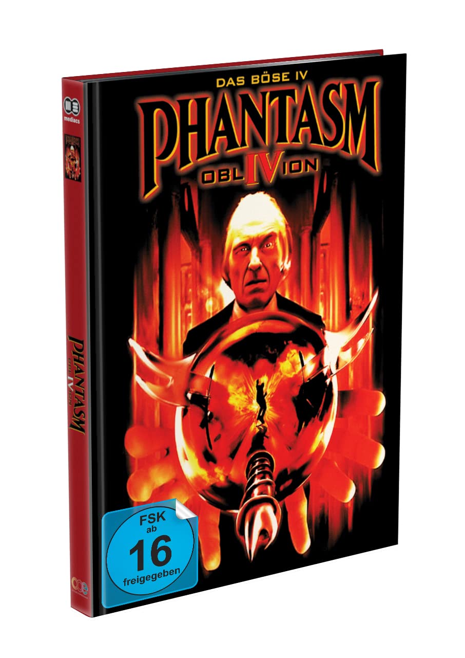 DAS BÖSE 4 – PHANTASM IV: Oblivion - 3-Disc Mediabook Cover A (Blu-ray + DVD + Bonus-DVD) Limited 50