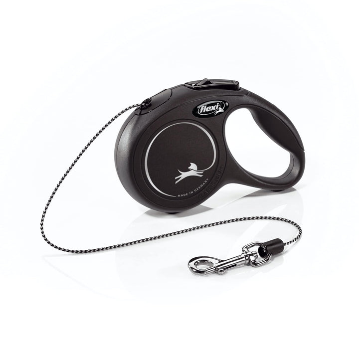 FLEXI Klassische einziehbare Hundeleine (Cord), ergonomisch, langlebig und verhedderungsfrei, für Hu