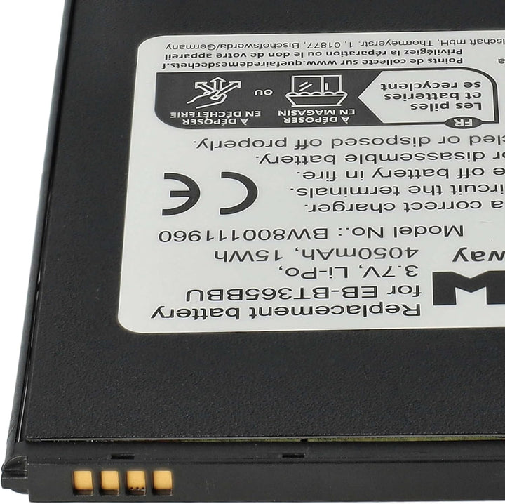 vhbw Akku kompatibel mit Samsung Galaxy Tab SM-T395, SM-T390, SM-T390N, SM-T365, SM-T365F0, SM-T360U