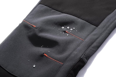 BenBoy Herren Wanderhose Wasserdicht Softshellhose Outdoorhose Winddicht Warm Gefüttert Skihose Snow