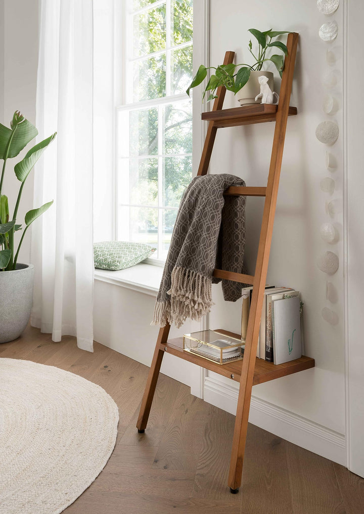 Destiny Handtuchleiter SPA & Living Handtuchhalter 51x39x147 cm Teak