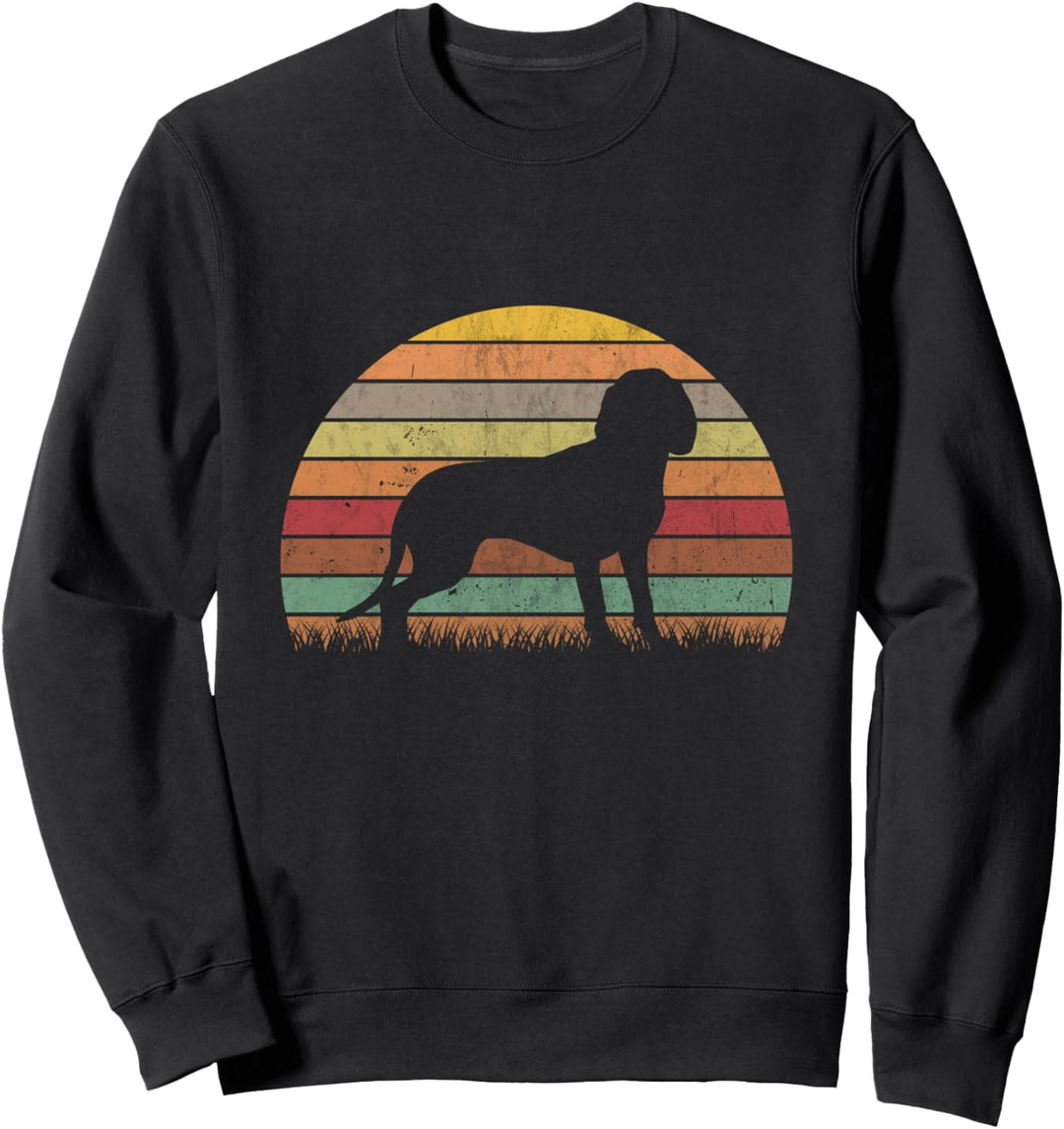 Bayerischer Gebirgsschweisshund Retro BGS Jagdhund Sweatshirt