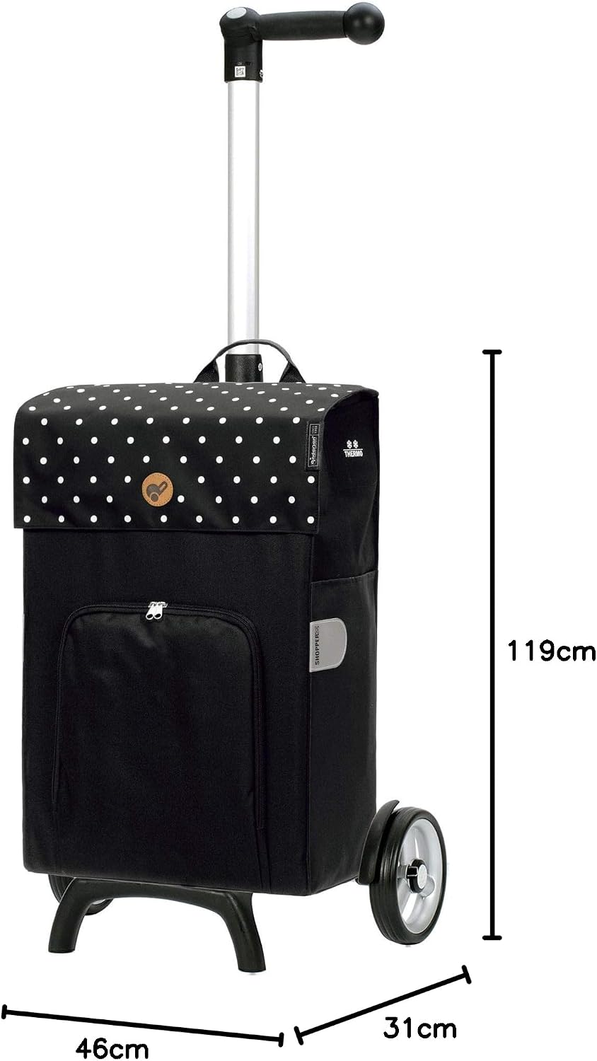 Andersen Shopper MANUFAKTUR Unus Shopper Fun Malit 45L Black