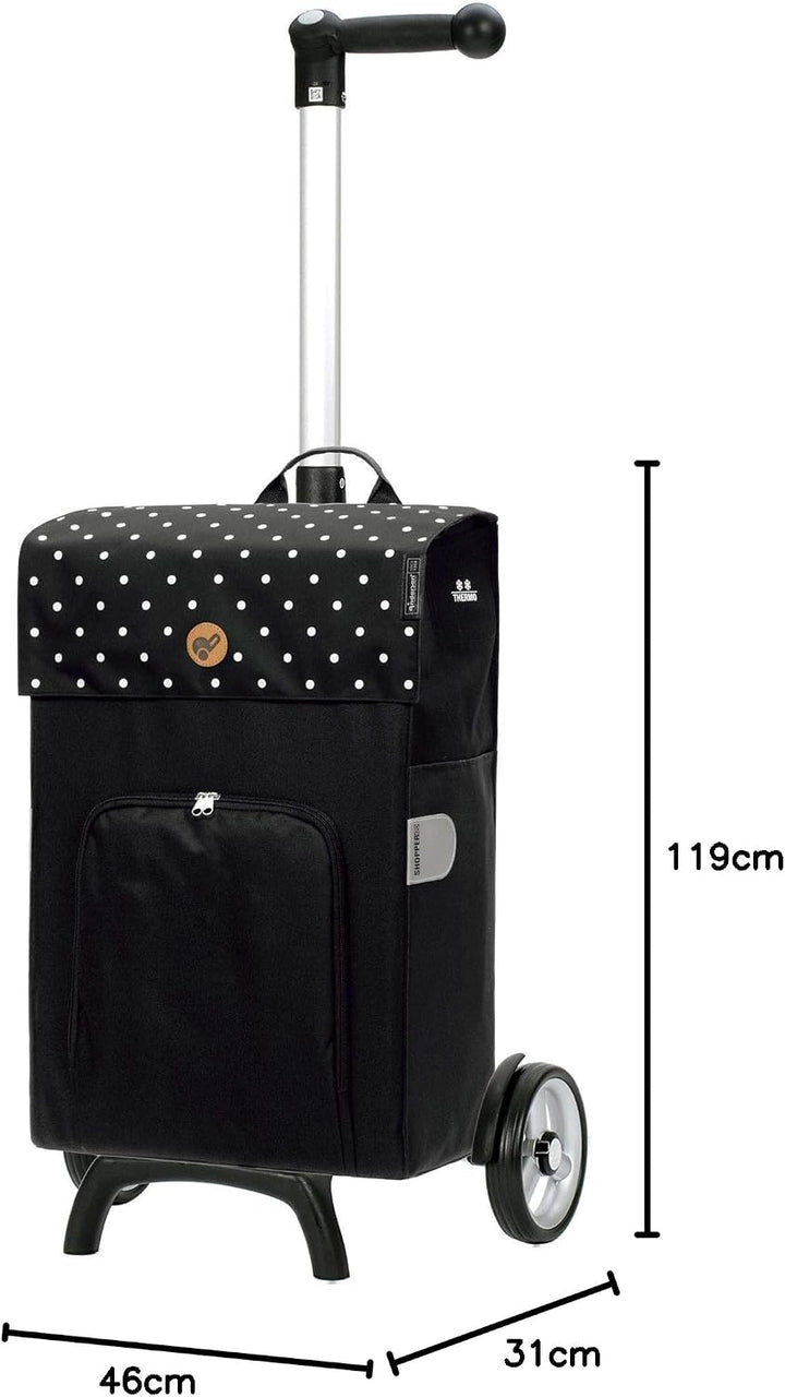 Andersen Shopper MANUFAKTUR Unus Shopper Fun Malit 45L Black