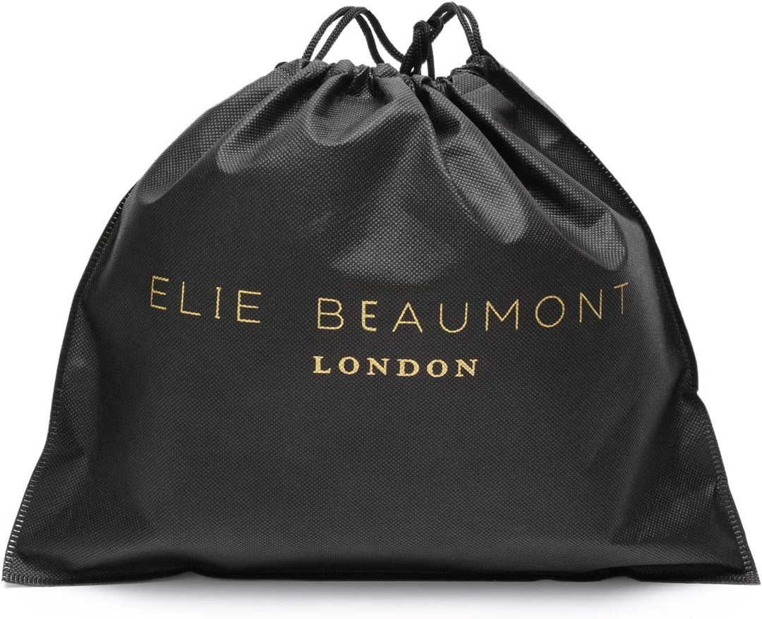 Ledertasche Echtleder in Grau mit abnehmbaren Lederriemen und zusätlichem Tragegurt Baroque zum Umhä