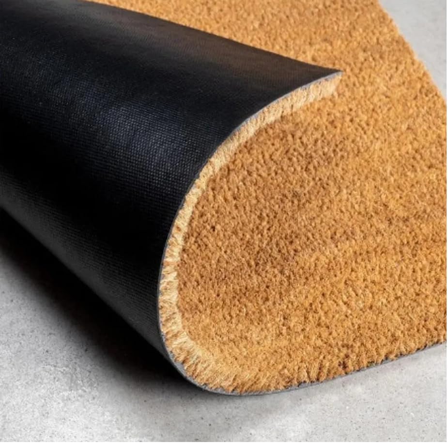 Giftstory Kokosmatte Fussmatte Kokos MOINGIORNO für Innen und Aussen 80x50 – Fussabtreter/Türvorlege