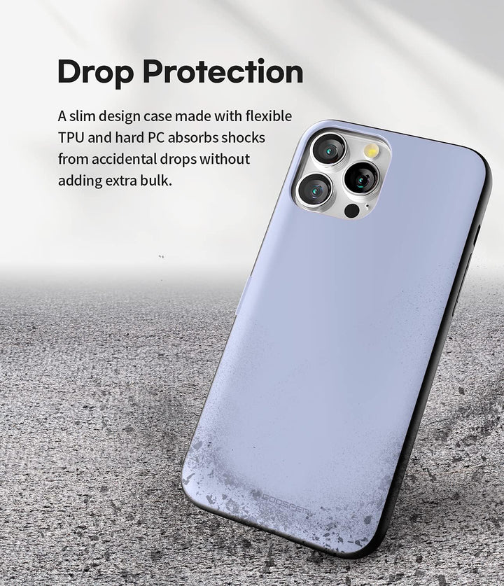 GOOSPERY Magnetic Door Bumper Hülle Kompatibel mit iPhone 13 Pro, Dual Layer protektive Kartenhalter