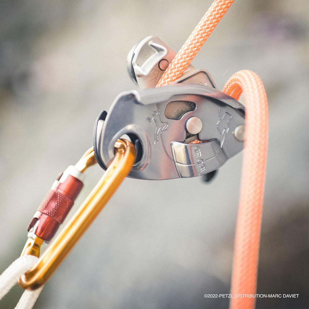 PETZL Grigri SICHERUNGSGERÄT Einheitsgrösse Grau, Einheitsgrösse Grau