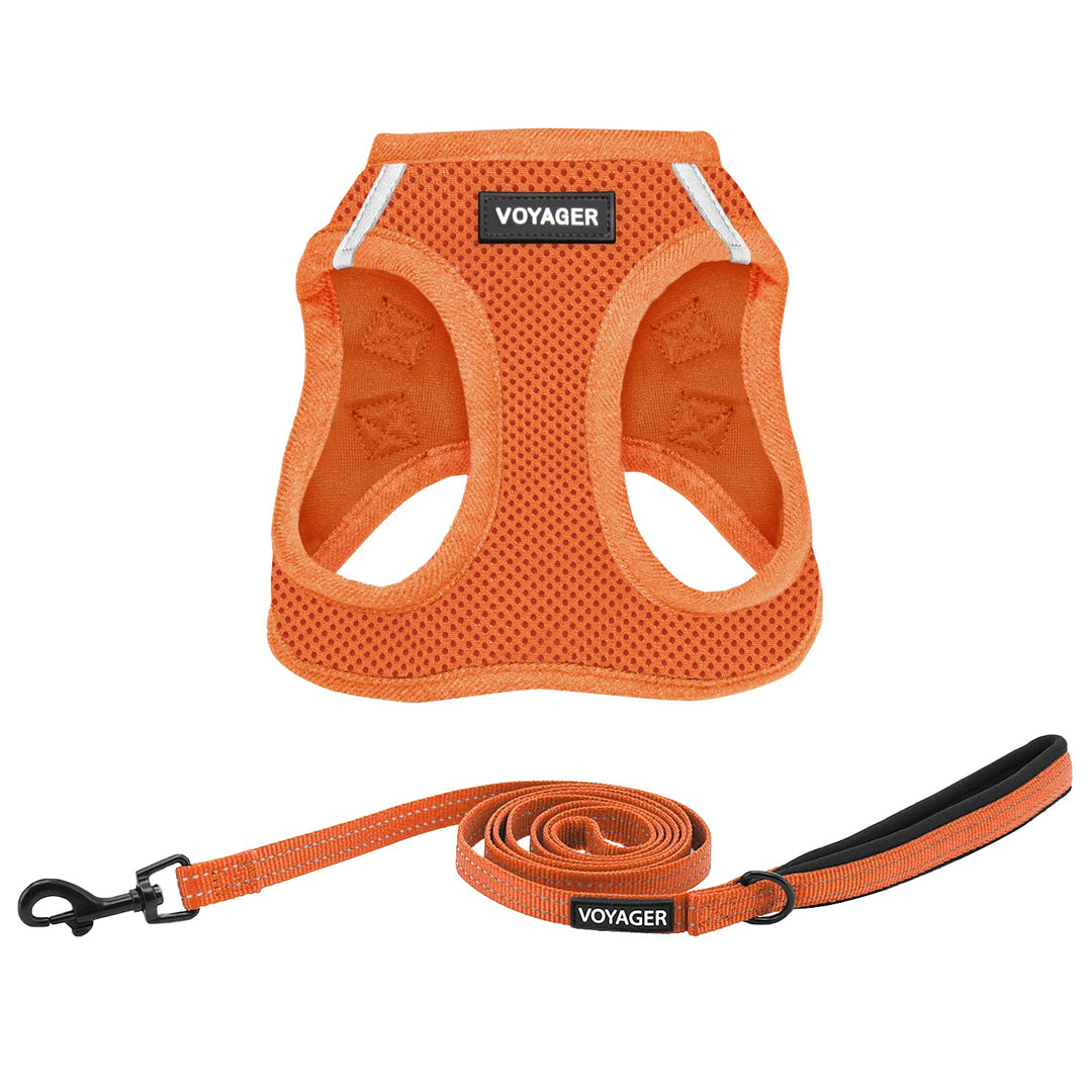 Best Pet Supplies Voyager Step-in Air, Allwetter-Mesh-Geschirr und reflektierendes Hundegeschirr, 1,