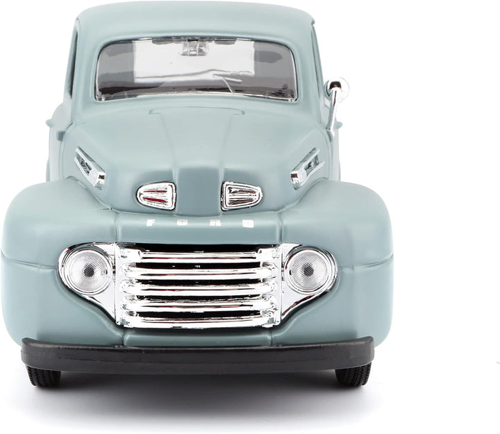 Maisto Ford F1 Pickup (1948): Modellauto im Massstab 1:25, Türen und Heckklappe zum Öffnen, 20 cm, r