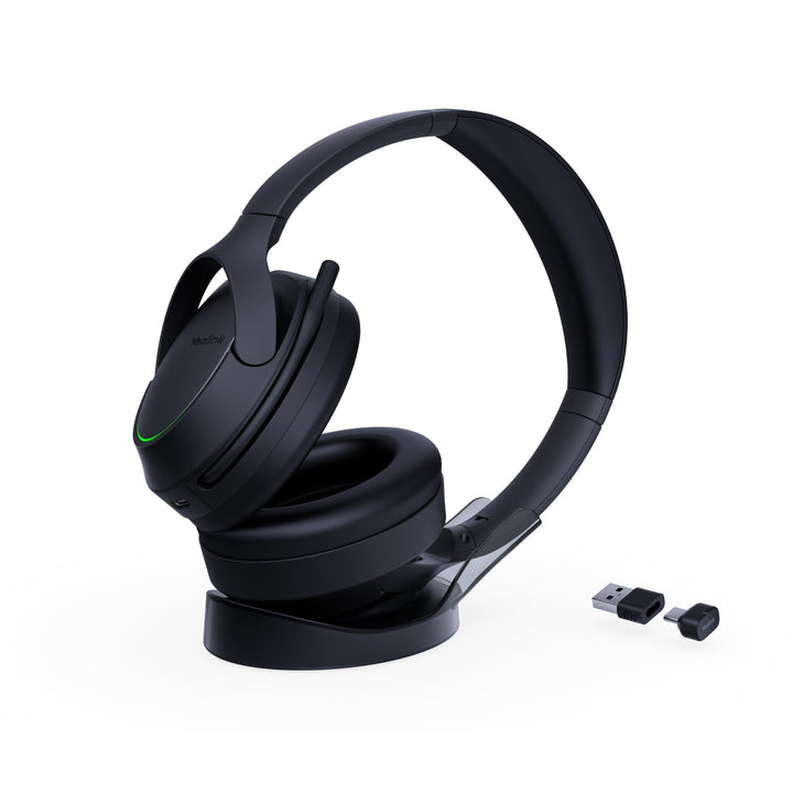 Yealink BH78 Bluetooth Headset mit Lärmschutz Mikrofon, Kopfhörer Over Ear für Homeoffice, Zoom/Team