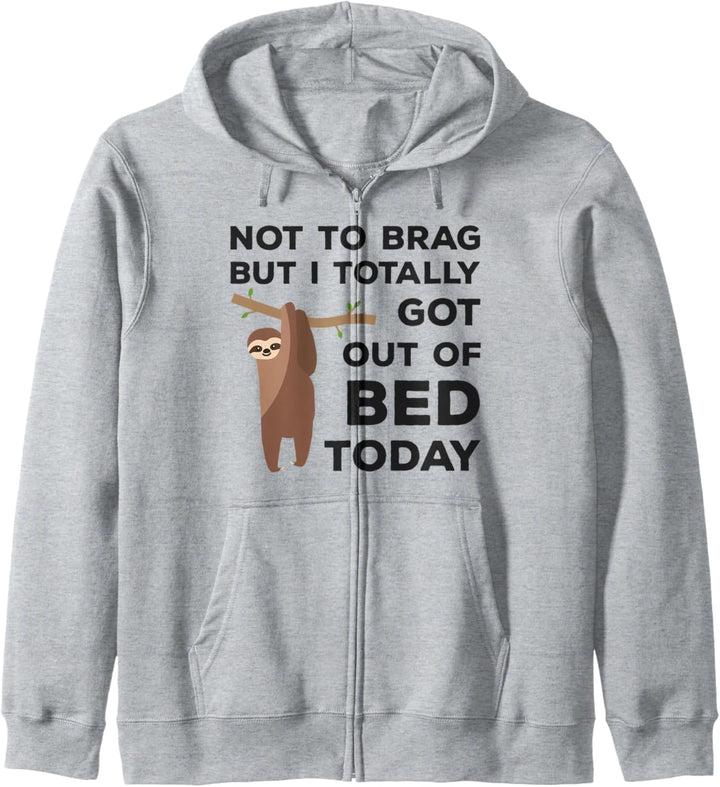 Lustiger Faultier Geschenk Kapuzenjacke