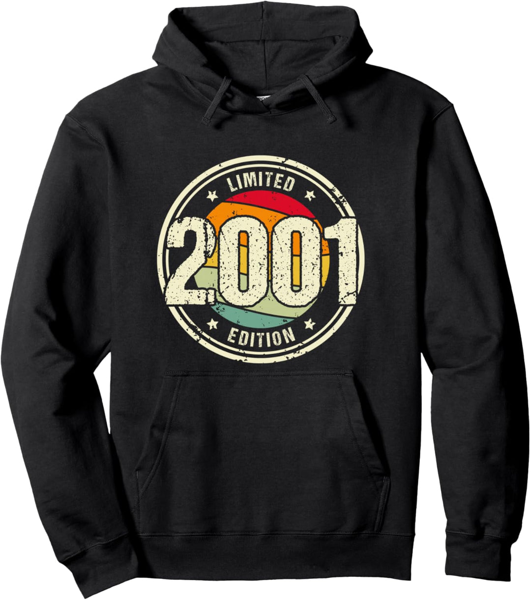 Retro 23 Jahre Jahrgang 2001 Limited Edition 23. Geburtstag Pullover Hoodie