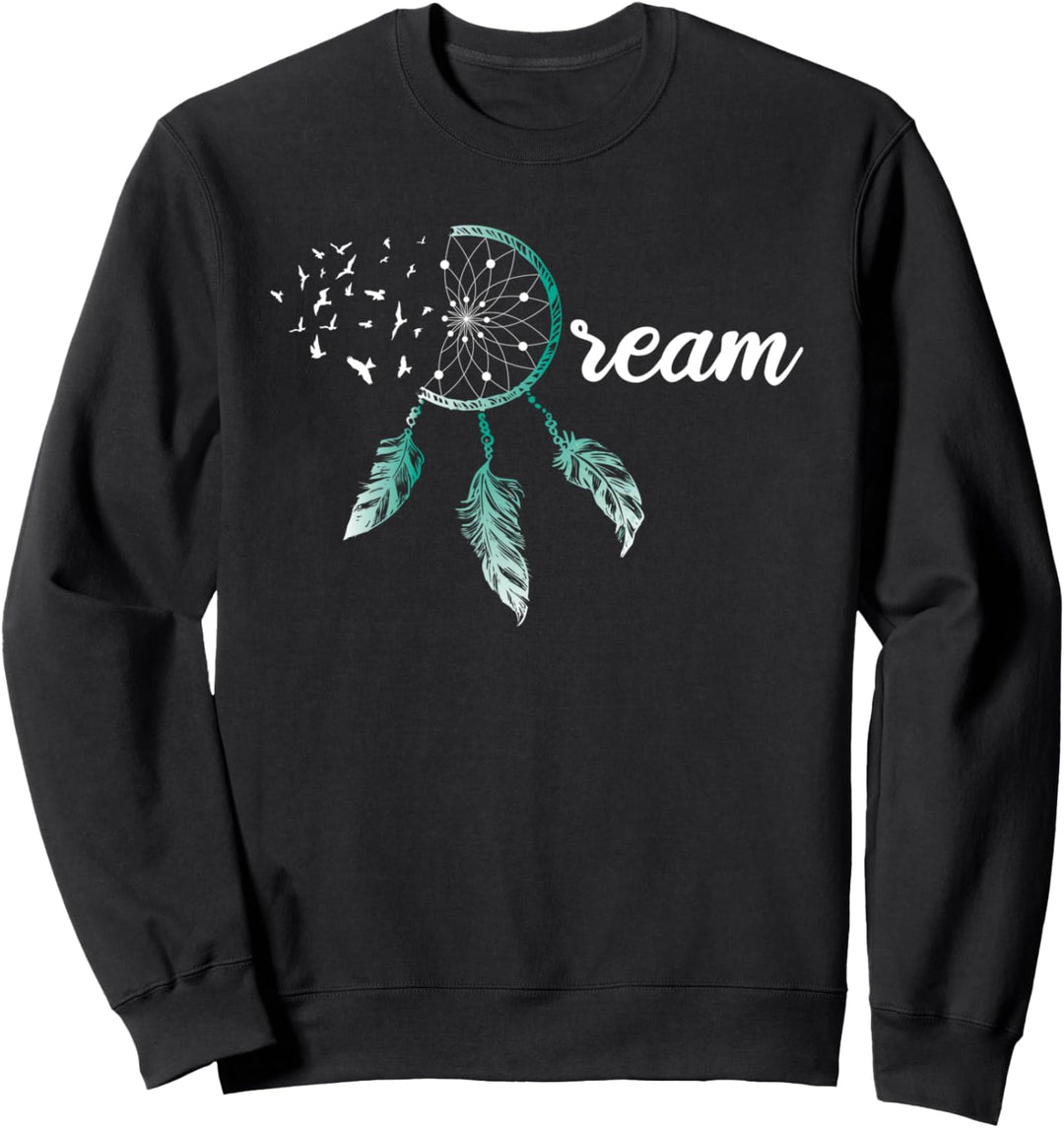 Indischer indianischer Traumfänger Boho Chic Traumfänger Sweatshirt