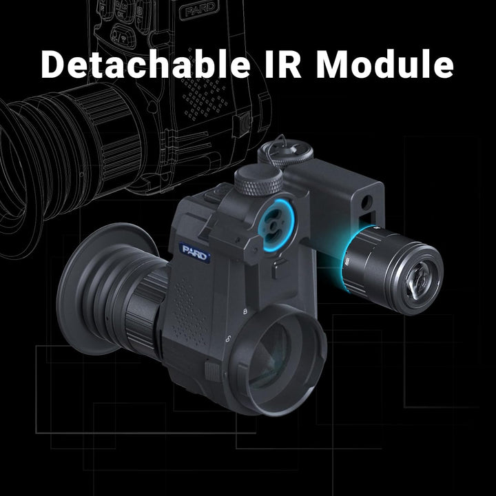 PARD Nachtsicht Monokular, Nachtsichtbrille mit IR 850 nm und 940 nm, Bildaufzeichnung und Videowied