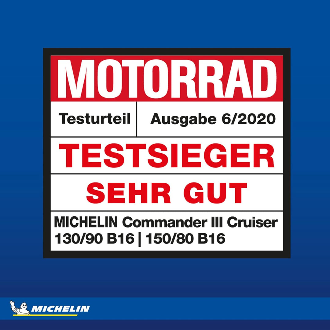 MICHELIN Commander III Cruiser Motorradreifen 140/90B15 76H Hinterrad